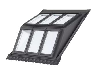 Kombi-Aufkeilrahmen EBW MK06 2032BK für gaubenähnliche Lösungen, Alu Kombi-Aufkeilrahmen EBW MK06 2032BK für gaubenähnliche Lösungen, Alu