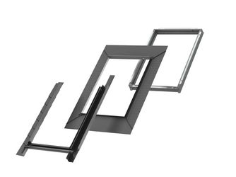 Kombi-Eindeckrahmen 10-16/25 EKL PK10 2004MJ Schiefer Schichtstück o. links Alu