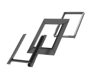 Kombi-Eindeckrahmen /25cm EKL PK06 2007MJ Schiefer Schichtstück o. einzeln Alu