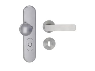 Kombi-Schutz-Garnitur TITANO 882 ES1 72mm Zylinderabdeckung Tür 38-50mm R MINIMAL MODERN Samtgrau