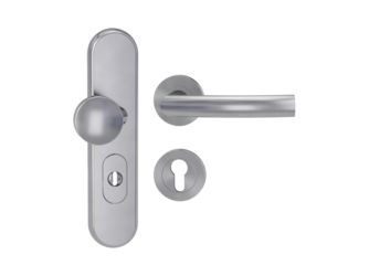 Kombi-Schutz-Garnitur TITANO 882 ES1 EM 72mm Zylinderabdeckung Tür 38-50mm R LORITA PROF Edelst. ma.