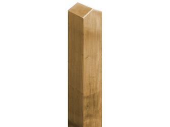 Komfort-Pfosten Spitzkopf Douglasie transparent lasiert -kiefer- Komfort-Pfosten Spitzkopf Douglasie transparent lasiert -kiefer-