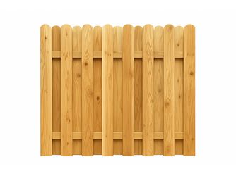 Sichtschutzzaun Lärche unbehandelt "Wandsbek"