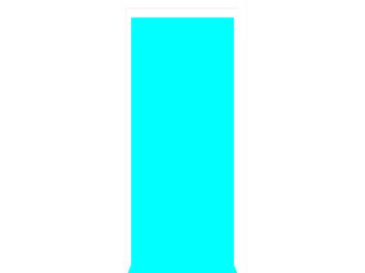 Durchgangszarge CPL Naturweiß ähnlich RAL 9010 "Alba"