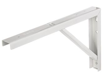 Konsole aus U-Profil, verzinkt, weiß Kst.b., HxT 175x300mm