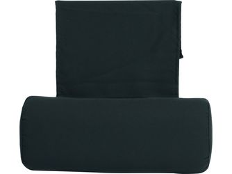 Kopfpolster ca. 6 cm 100% Polyacryl Dessin schiefergrau