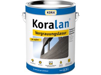 Koralan Vergrauungslasur Anthrazit 2,5l