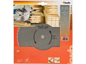 Kreissägeblatt für Handkreissägen ⌀ 190mm (586511)