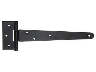 Kreuzgehänge, KTL schwarz, Scharnier LxB 90x40, Band LxB 248x46mm