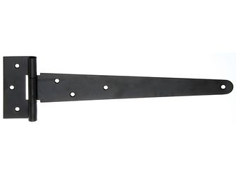 Kreuzgehänge, KTL schwarz, Scharnier LxB 90x40, Band LxB 294x46mm