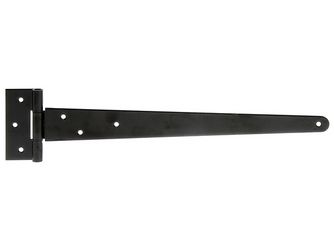 Kreuzgehänge, KTL schwarz, Scharnier LxB 90x40, Band LxB 397x46mm