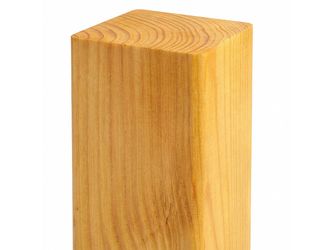 Kreuzholz gehobelt Douglasie beidseitig gekappt transparent lasiert -kiefer-