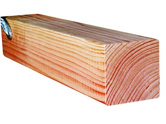 Kreuzholz gehobelt Douglasie beidseitig gekappt unbehandelt