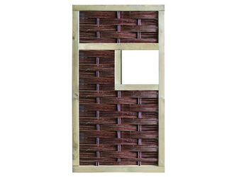 Sichtschutzzaun Kiefer natur "LABO"