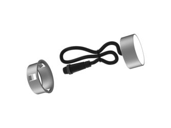 LED-Spot Maxi 60mm IP67 24V megalite, neutralweiß, 0,5 Watt/18 LED