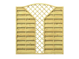 Sichtschutzzaun KDI natur "LETTLAND"