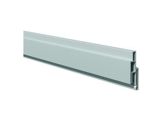 LIGHTLINE Steckzaunsystem Dekorleiste silbergrau 17x25mm Länge 176cm LIGHTLINE Steckzaunsystem Dekorleiste silbergrau 17x25mm Länge 176cm