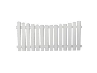 Lattenzaun Kunststoff weiß "LIGHTLINE"