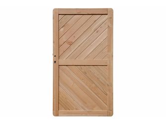 Tor Sichtschutzzaun Lärche natur "LISA"