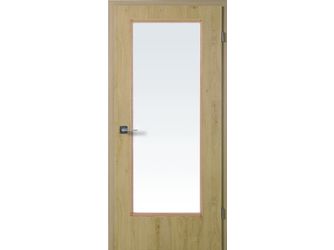 Zimmertür Laminat Eiche Crema Rustikal LA LÖ 23 Vollspan "Optima"