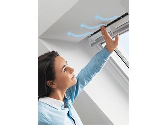 Lüftungselement ZZZ 214K PC1 f. Klapp-Schwing-Fenster Br.C, Kupfer Lüftungselement ZZZ 214K PC1 f. Klapp-Schwing-Fenster Br.C, Kupfer