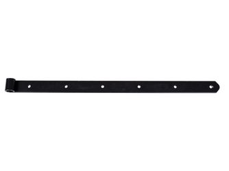 Ladenband, gerade, Abschluss abger.blvz., sw kunststoffbeschichtet LxB 600x35mm, Rolle Ø16mm, BE Ladenband, gerade, Abschluss abger.blvz., sw kunststoffbeschichtet LxB 600x35mm, Rolle Ø16mm, BE