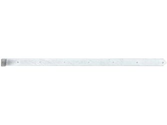 Ladenband, gerade, Abschluss abgerundet, feuerverz., LxB1382x60mm, Rolle Ø20mm Ladenband, gerade, Abschluss abgerundet, feuerverz., LxB1382x60mm, Rolle Ø20mm