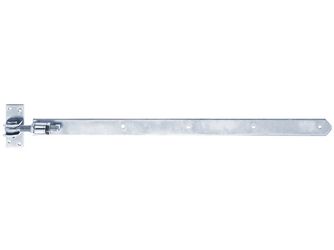 Ladenband, gerade, Abschluss abgerundet, verstellbar, disp.LxB660x40mm, Gewinde M16 Ladenband, gerade, Abschluss abgerundet, verstellbar, disp.LxB660x40mm, Gewinde M16
