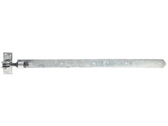 Ladenband, gerade, Abschluss abgerundet, verstellbar, fvz, LxB660x40mm, Gewinde M16 Ladenband, gerade, Abschluss abgerundet, verstellbar, fvz, LxB660x40mm, Gewinde M16