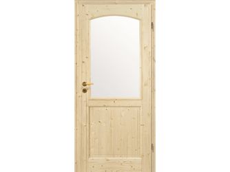 Zimmertür Lack Fichte 2FB Klar LA-1G Klar Massivholz Zimmertür Lack Fichte 2FB Klar LA-1G Klar Massivholz