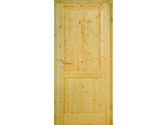 Zimmertür roh Kiefer 2F Massivholz