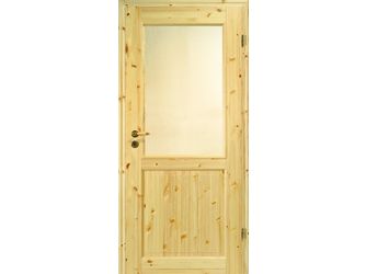 Zimmertür Lack Kiefer 2F LA-1G Massivholz