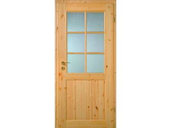 Zimmertür Lack Kiefer 2F LA-6G/9G Massivholz