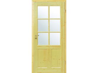 Zimmertür roh Kiefer 4F LA-6G Massivholz Zimmertür roh Kiefer 4F LA-6G Massivholz