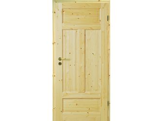 Zimmertür Lack Fichte 4F-L Massivholz
