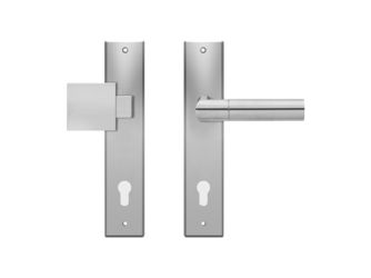 Langschildgarnitur Oregon RLE48 WGR92 71, Wechselgarnitur Edelst. matt