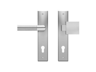 Langschildgarnitur Oregon RLE48 WGL92 73, Wechselgarnitur Edelst. poliert/matt