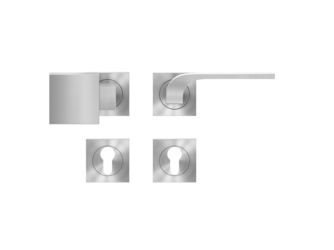 Las Vegas ER87Q, Wechselgarnitur rechts Edelst. matt