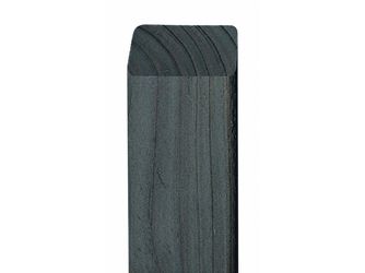 Latte Altmark Kopf abgeschrägt Lasur transparent lasiert -graphitgrau-