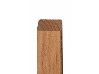 Latte Altmark Kopf abgeschrägt Lasur transparent lasiert -cappuccino-