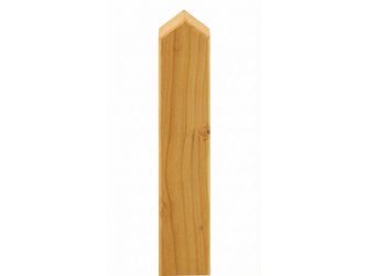 Latte Immenhof Kopf dachförmig gespitzt transparent lasiert -kiefer-