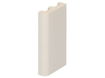 Leiste 12,0x45 mm Hartschaum Creme (Folie) 500cm