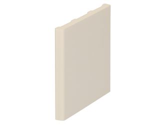 Leiste 7,5x100mm Hartschaum Creme (Renolit) 500cm