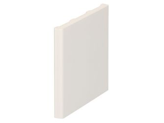 Leiste 7,5x100mm Hartschaum Weiß (Folie) 500cm