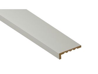 Leiste ADL 120 Esche kristallweiß CC405 2700x120x30mm