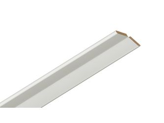 Leiste FWL 50 Uni kristallweiß CC400 2400x50x4mm