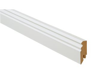 Leiste SKL P60 Weiß matt CC001 2600x60x18mm