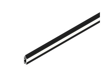 Lichtprofil unten Alu Anthrazit 184x4,1cm, ohne LED