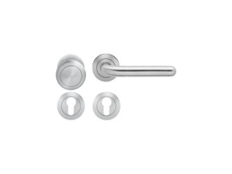 Lignano Steel ER/FS 35, Wechselgarnitur rechts FS Edelst. matt