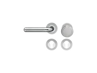 Lignano Steel ER/FS 35, Wechselgarnitur links FS Edelst. poliert/matt